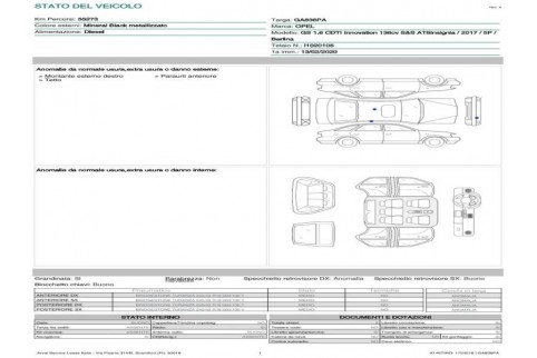 2020 Opel Insignia, Dyzelinas