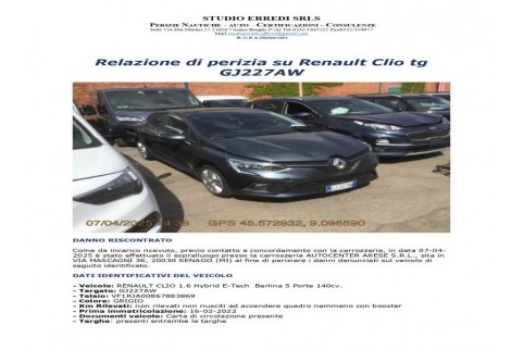 2022 Renault Clio, Benzinas / Elektra