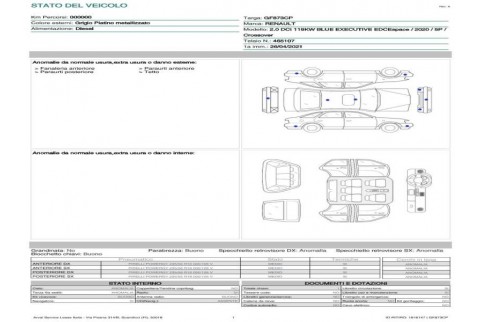 2021 Renault Espace, Dyzelinas