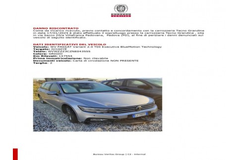 2022 Volkswagen Passat, Dyzelinas