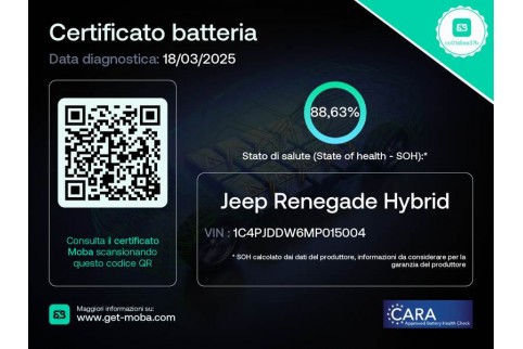 2021 Jeep Renegade, Benzinas / Elektra
