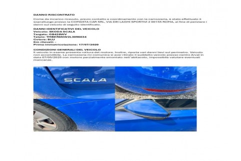 2020 Skoda Scala, Benzinas