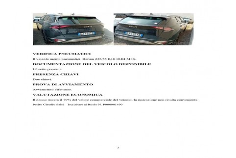 2022 Kia Sportage, Dyzelinas