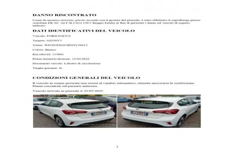 2022 Ford Focus, Dyzelinas